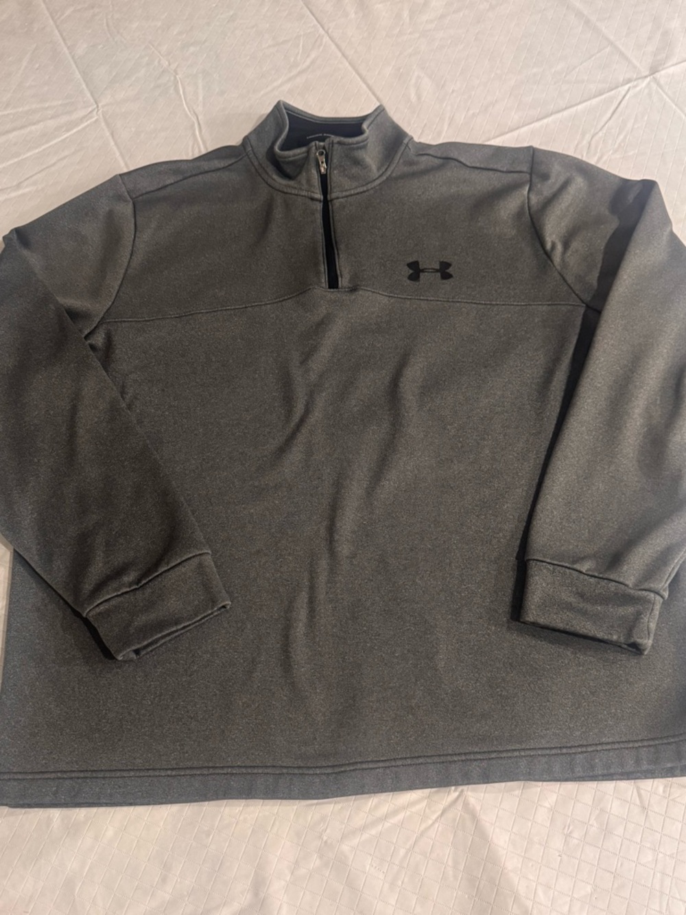 Under Armour Men's Dark Gray Quarter-Zip Pullover